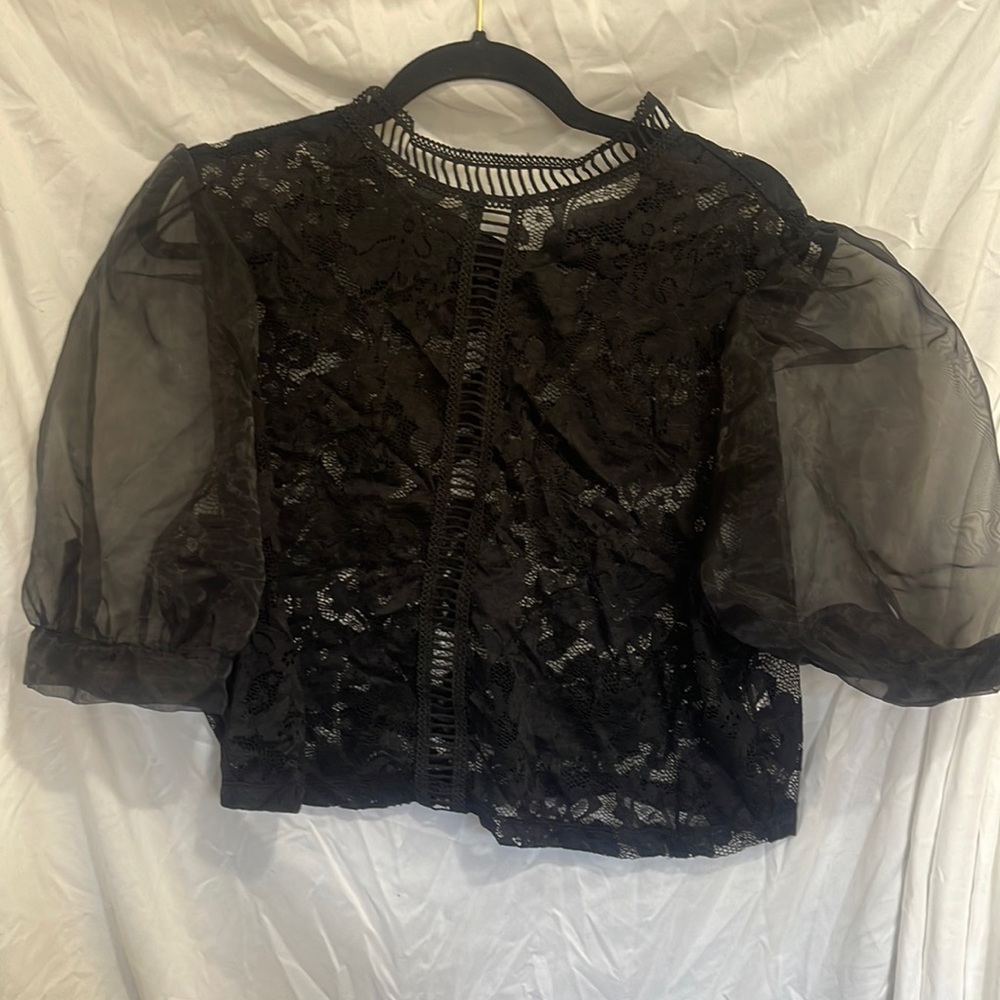 Mesh crop top